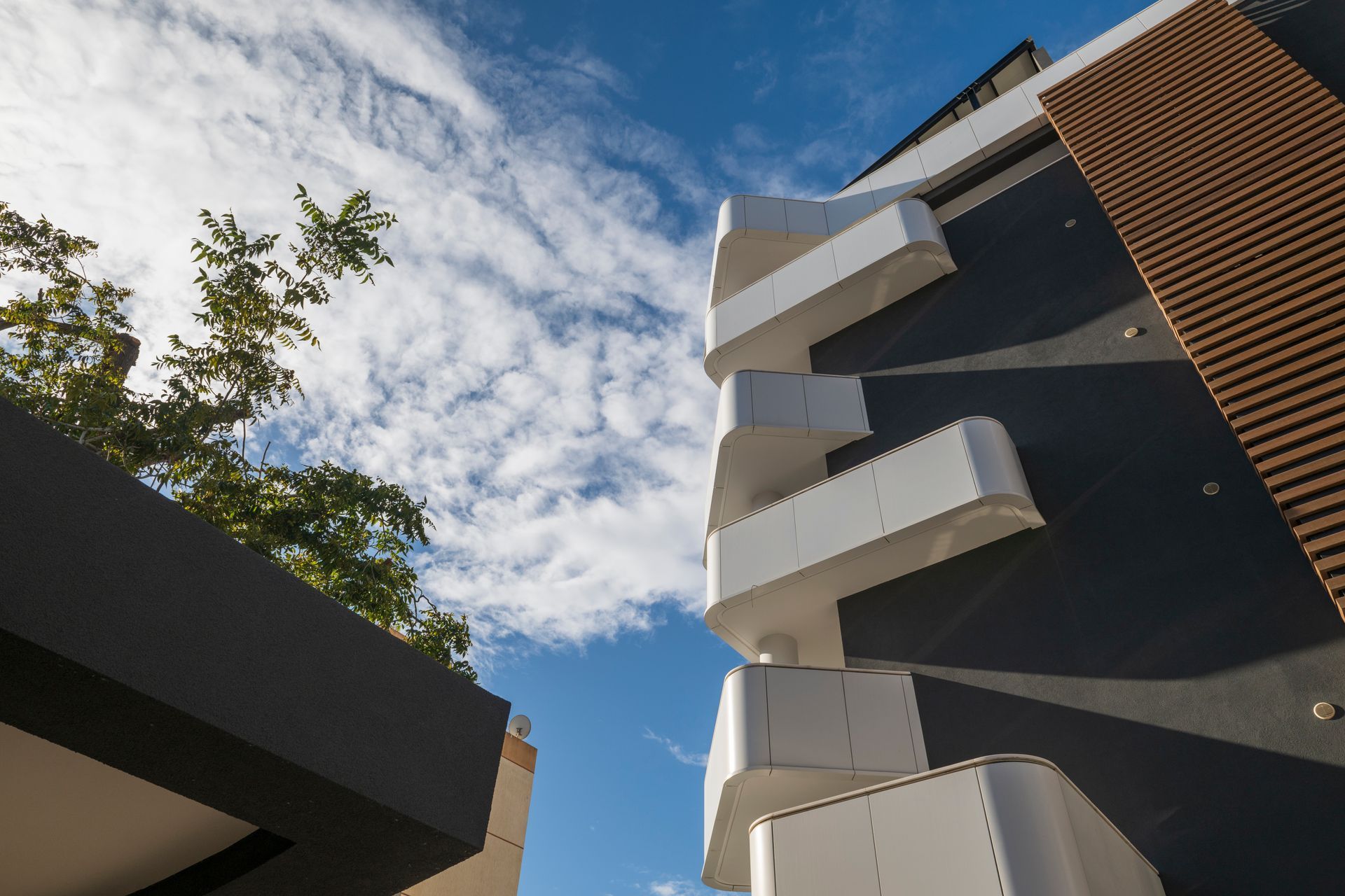 Private balconies at 26 Suites Limassol