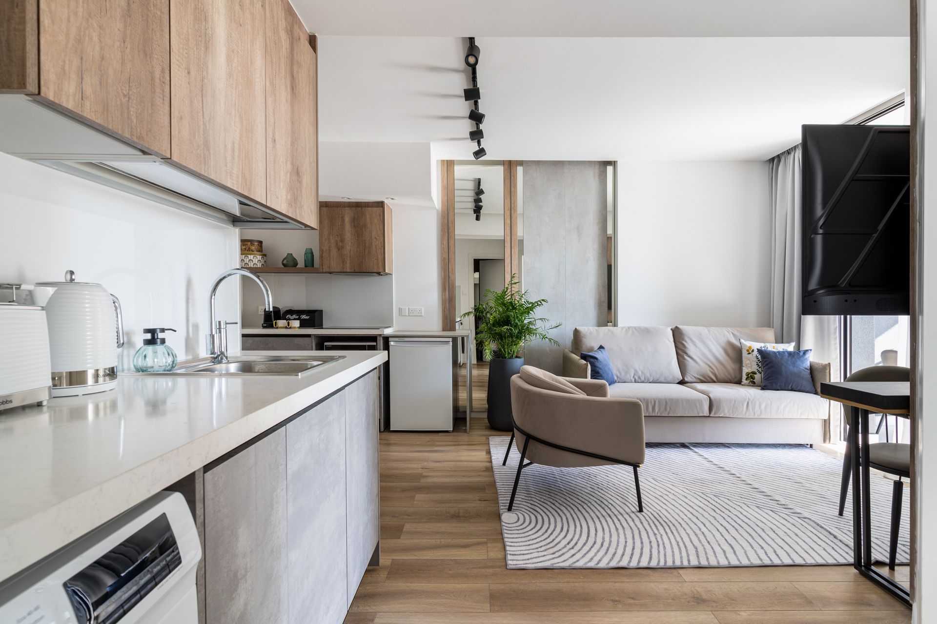 1-Bedroom Suite - Hallway