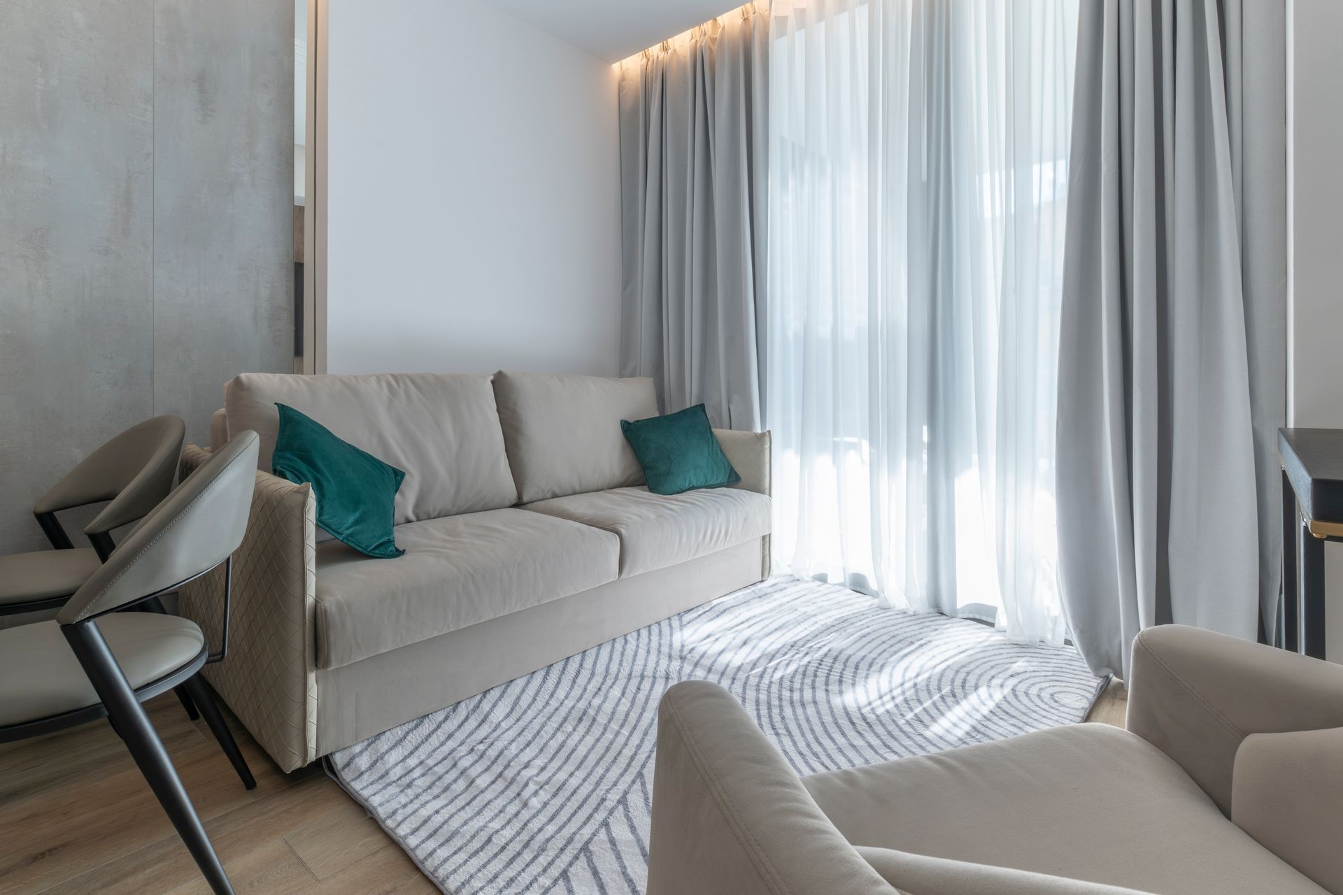 1-Bedroom Suite - Living Area Detail